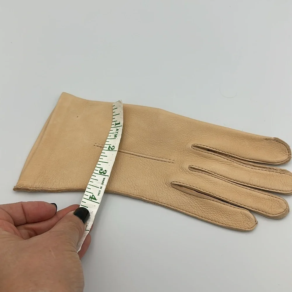 Deerskin Gloves Color Butter